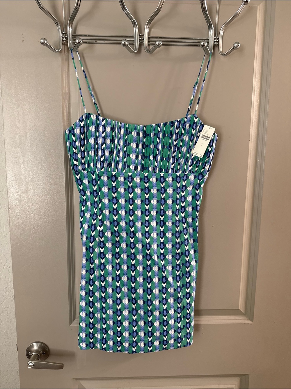 Maeve Printed Mini Dress Size 6 NWT $65